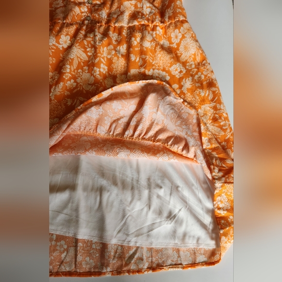 NWT Naif Floral Lined Dress Size Large - Picture 6 of 13